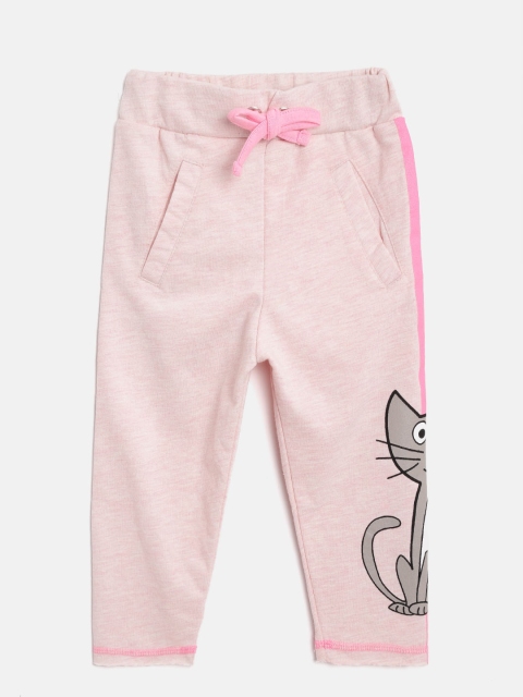 

Lazy Shark Kids Pink Printed Detail Track Pants