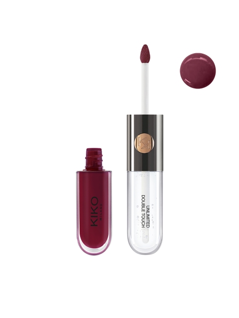 

KIKO MILANO Unlimited Double Touch Liquid Lip Colour 122, Burgundy