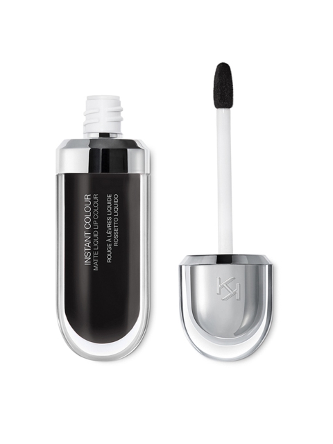 

KIKO MILANO Instant Colour Matte Liquid Lip Colour - 15 Anthracite, Black