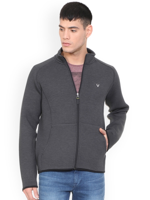 

Solly Sport Men Grey Solid Sweatshirt