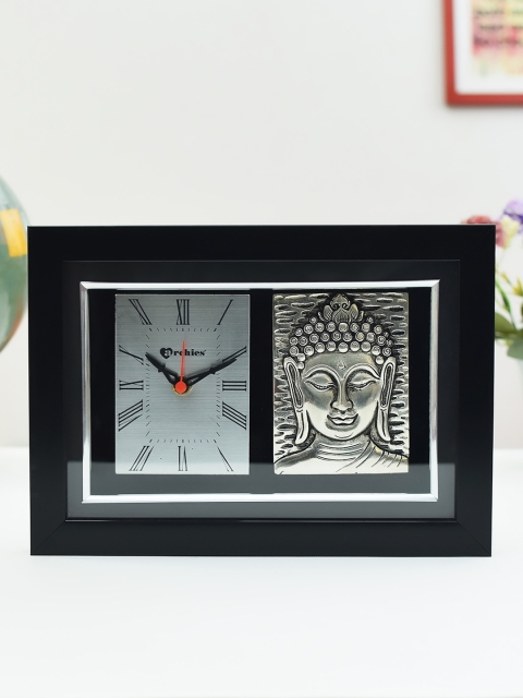 

Archies Brown Rectangle Solid Analogue Table Clock