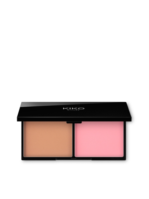 

KIKO MILANO Smart Blush And Bronzer Palette - 01 Cinnamon And Tea Rose, Multi