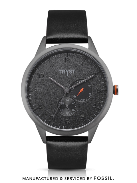 

TRYST Manufactured & Serviced by Fossil Men Black Watch