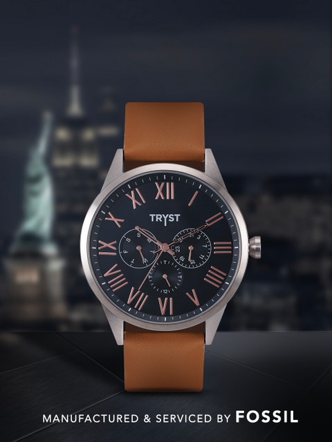 

TRYST Manufactured & Serviced by Fossil Men Teal Watch