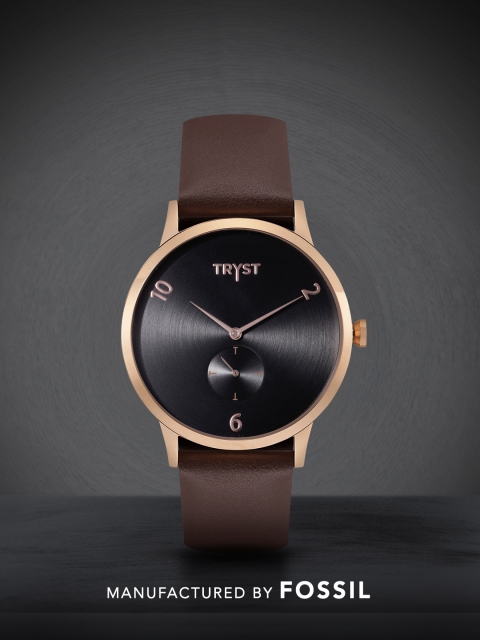 

TRYST Manufactured & Serviced by Fossil Men Black Watch