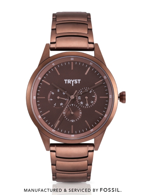 

TRYST Manufactured & Serviced by Fossil Men Copper Watch