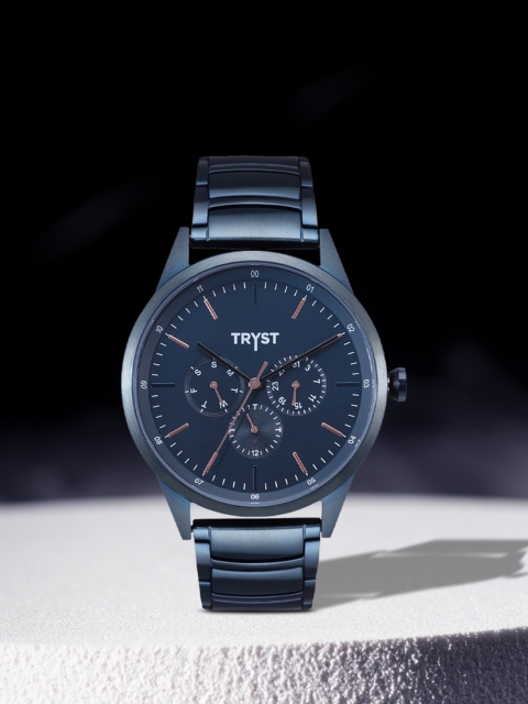 

TRYST Manufactured & Serviced by Fossil Men Blue Watch