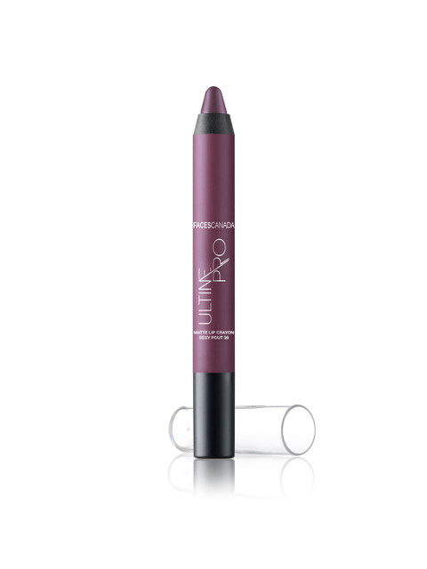 

FACES CANADA Ultime Pro Matte Lip Crayon with Cocoa Butter & Chamomile 2.8g - Sexy Pout 39, Purple