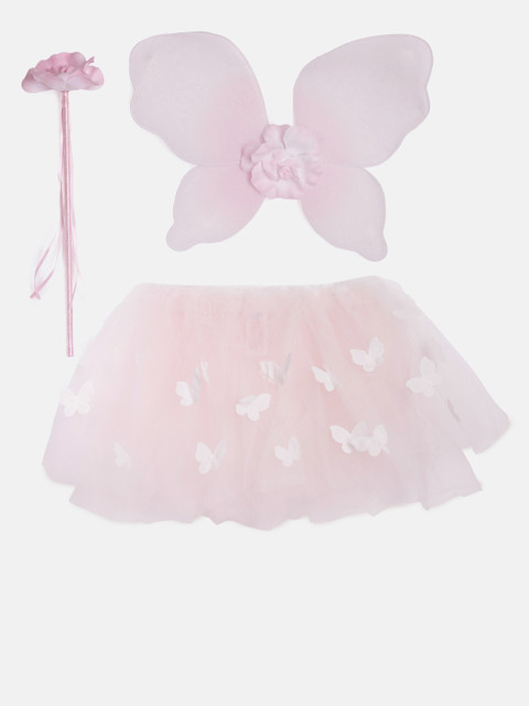 

MONSOON CHILDREN Girls Set Of Skirt & Accessories, Pink