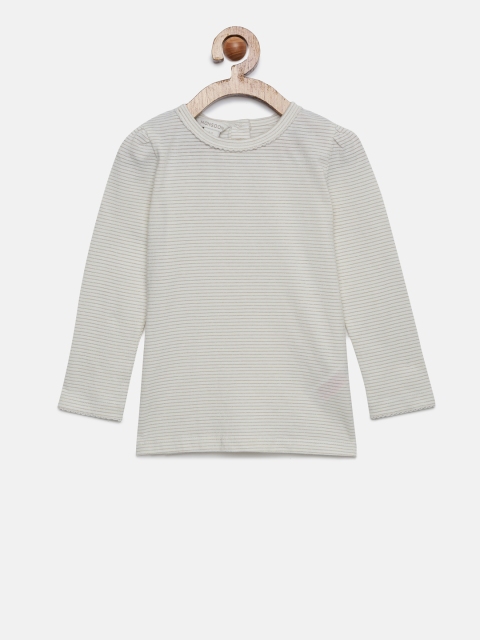 

MONSOON CHILDREN Girls White Striped Top