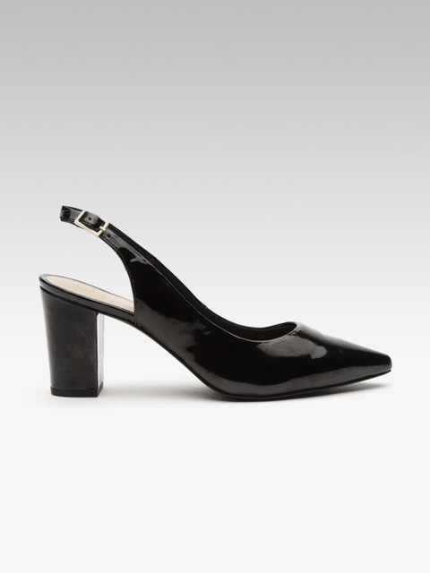 

Carlton London Women Black Solid Heels