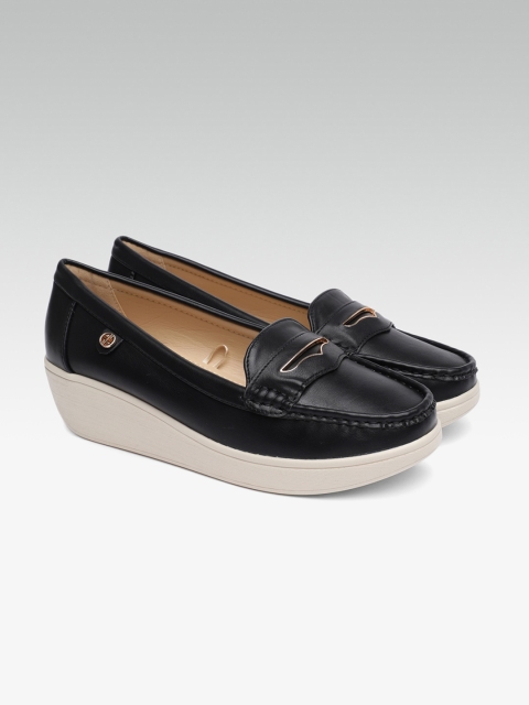 

Carlton London Women Black Solid Heels