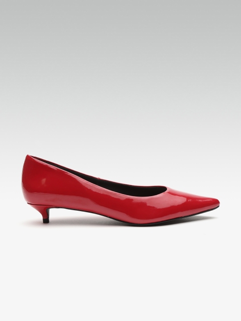 

Carlton London Women Red Solid Pumps