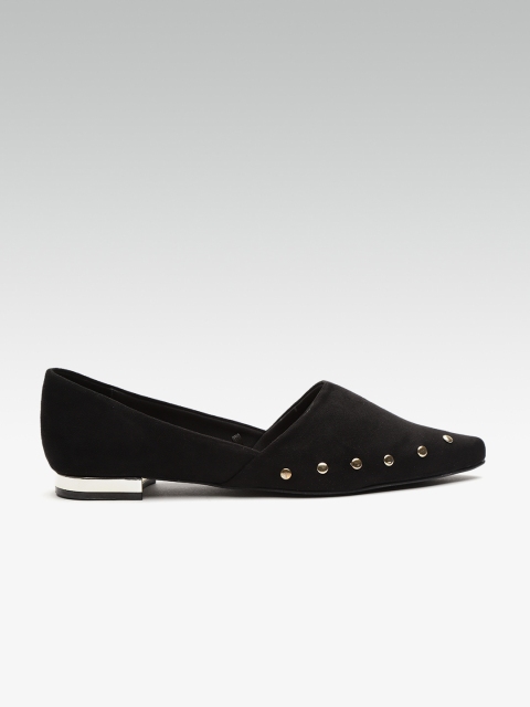 

Carlton London Women Black Solid Ballerinas