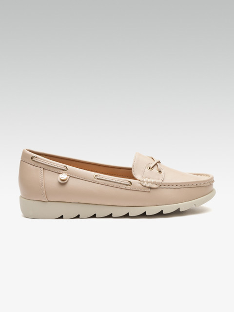 

Carlton London Women Beige Slip-Ons