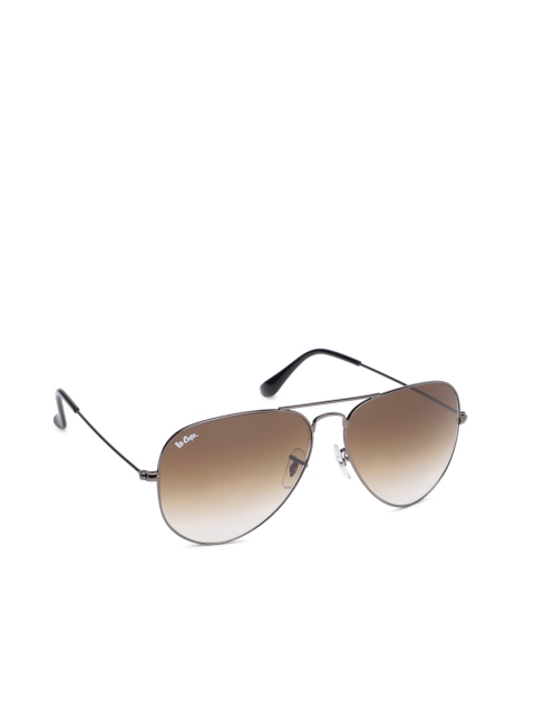 

Lee Cooper Unisex Aviator Sunglasses LC9000ENA62, Brown