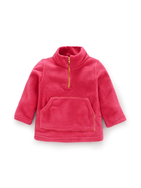

Nino Bambino Kids Pink Solid Sweatshirt