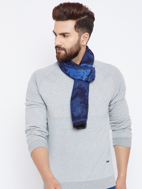 

Alvaro Castagnino Men Blue & Black Color Muffler