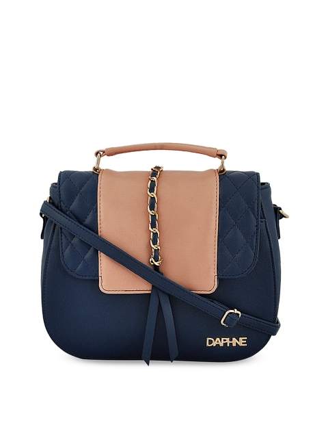 

Daphne Women Blue Colourblocked Sling Bag