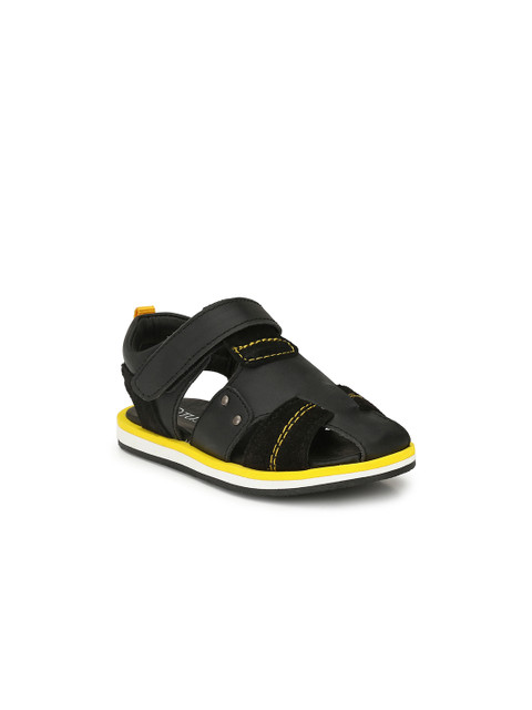 

TUSKEY Boys Black Comfort Sandals