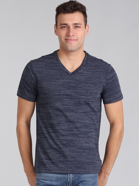 

GAP Men Everyday V-Neck T-shirt, Navy blue