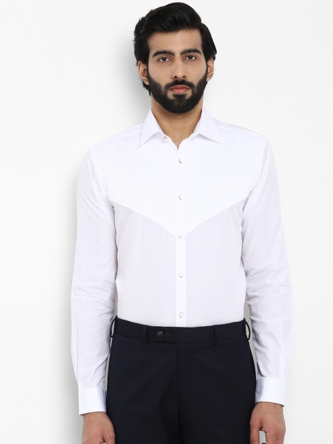 

Raymond Men White Regular Fit Solid Formal Shirt