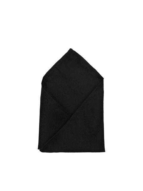 

Park Avenue Men Black Self-Design Pocket Square