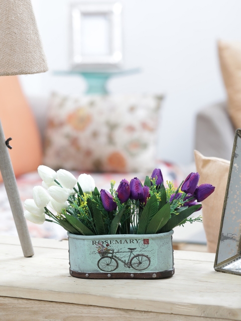 

OddCroft Sea Green Oval Shaped Planter Pot
