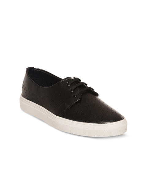 

Bruno Manetti Women Black Sneakers