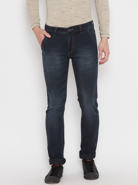

Duke Men Charcoal Regular Fit Mid-Rise Clean Look Jeans