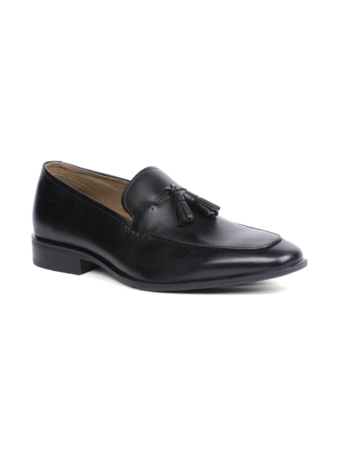 

ALDO Men Black Slip-On Leather Sneakers
