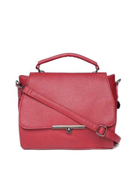 

Lino Perros Red Solid Satchel