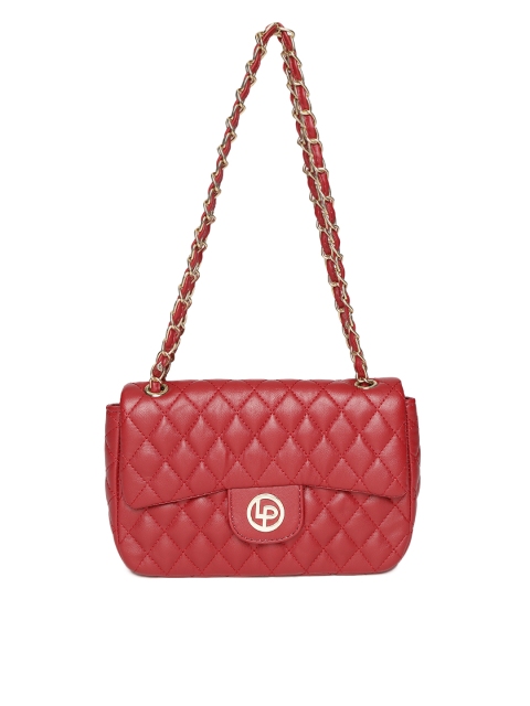 

Lino Perros Red Quilted Shoulder Bag
