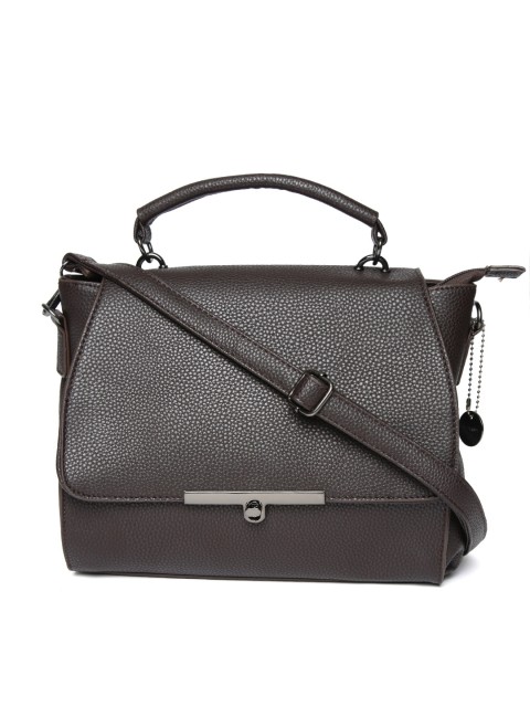 

Lino Perros Coffee Brown Solid Satchel