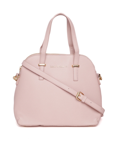 

Lino Perros Pink Solid Handheld Bag