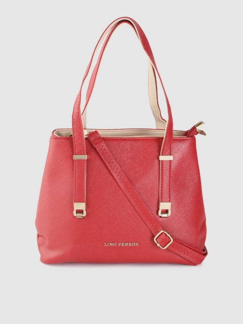

Lino Perros Red Solid Shoulder Bag