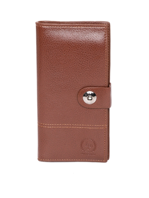 

Lino Perros Women Brown Solid Two Fold Wallet