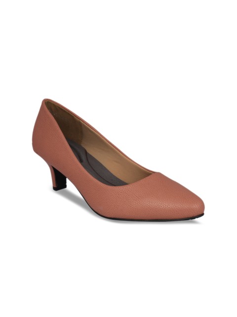 

pelle albero Women Pink Solid Pumps