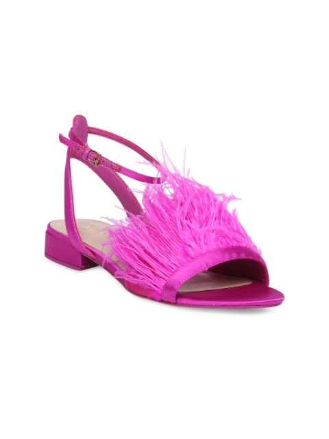 

ALDO Women Magenta Solid Sandals
