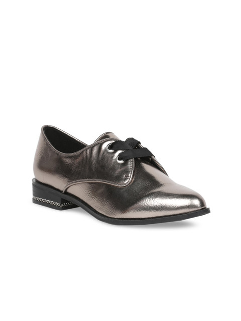 

ALDO Women Grey Solid Heeled Boots