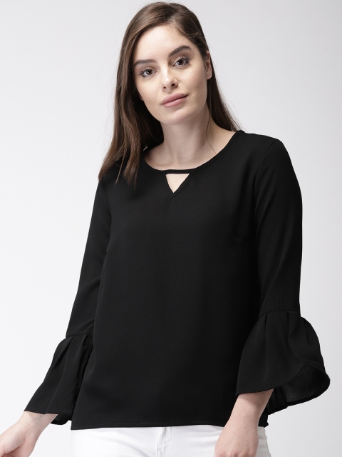 

Bossini Women Black Solid Top