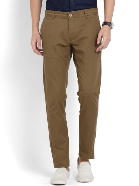 

JDC Men Khaki Slim Fit Solid Chinos