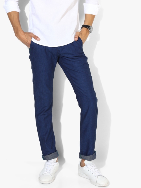 

United Colors of Benetton Men Blue Slim Fit Mid-Rise Clean Look Jeans
