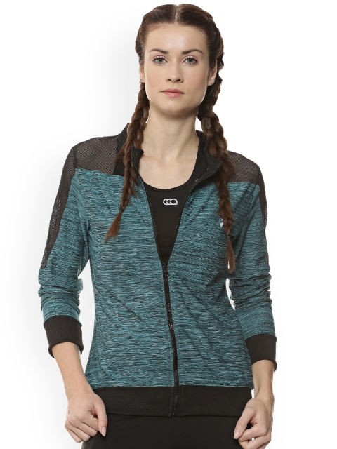 

Campus Sutra Women Green Solid Lightweight Sporty Jacket