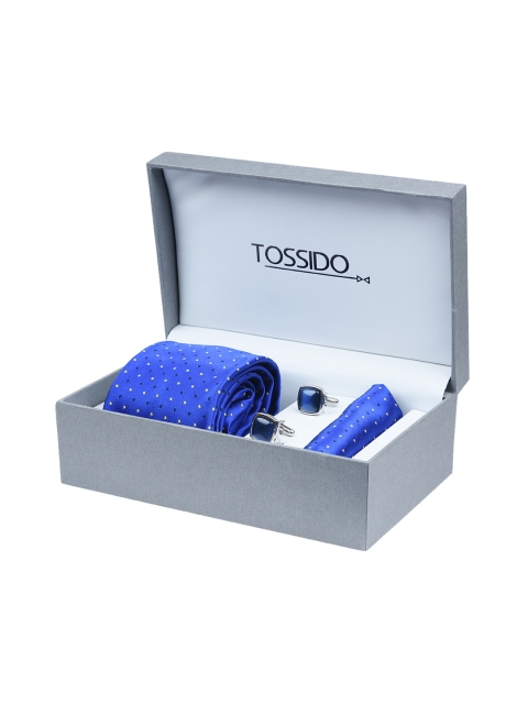 

Tossido Men Blue Accessory Gift Set