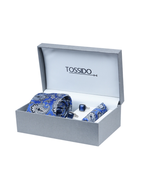 

Tossido Men Blue Accessory Gift Set