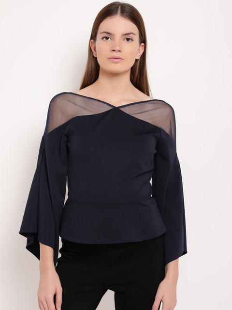 

Kazo Women Blue Solid Top