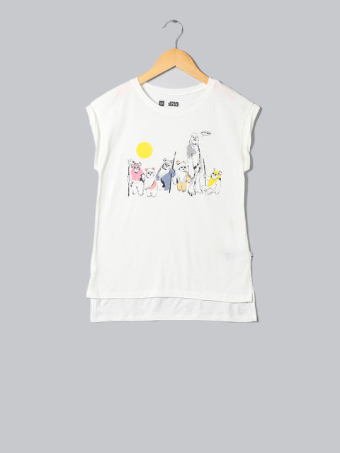 

GAP Girls Star Wars Graphic T-Shirt, White