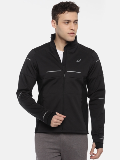 

ASICS Men Black Solid Sporty Jacket