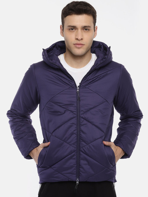 

ASICS Men Navy Blue Solid Puffer Jacket